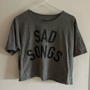 Stay Home Club Sad Songs Shirt One Size